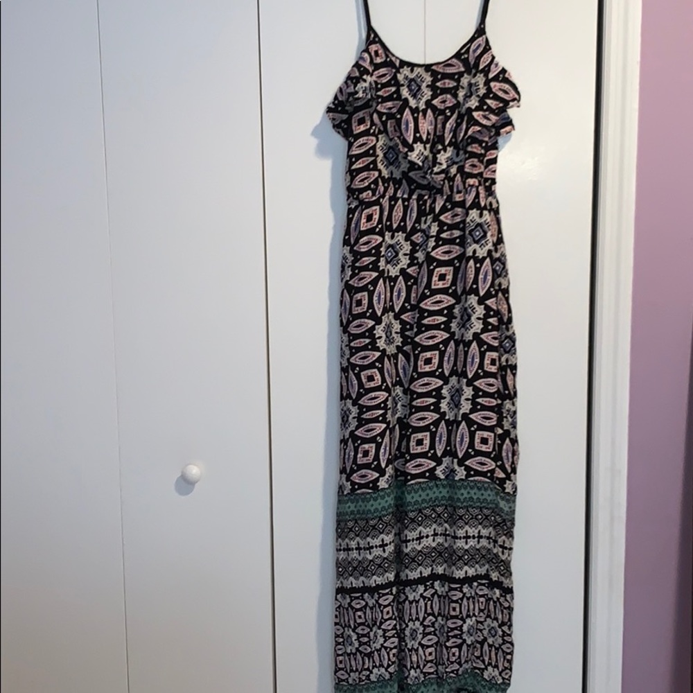 Trendy patterned jumpsuit